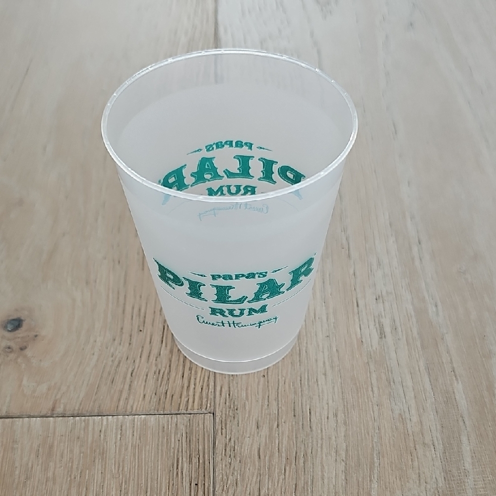 Pilar Frosted Plastic Cup